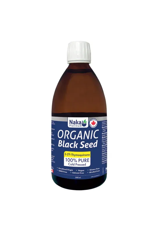 Platinum Organic Black Seed Oil - 500ml