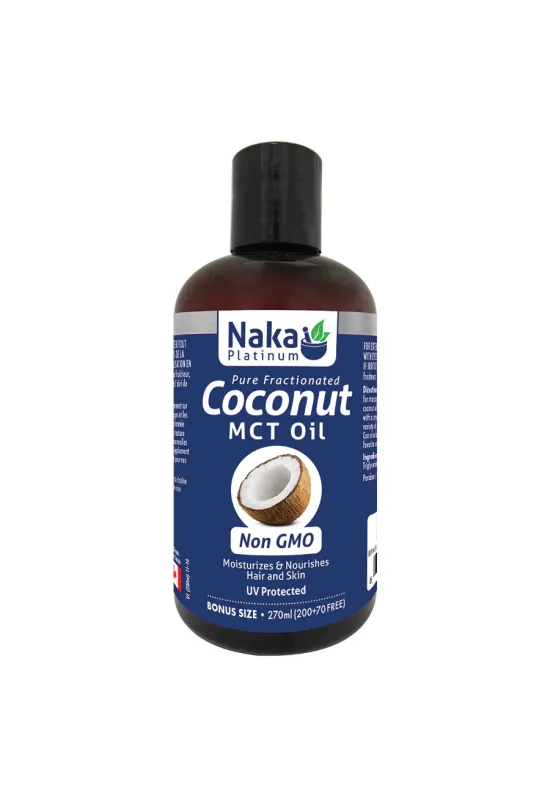 Platinum Moisturizing Oil - Pure Fractionated Coconut - 270ml